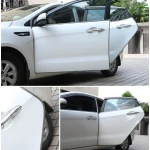 Banda Protectie Usi Auto din Cauciuc Gri 5M 