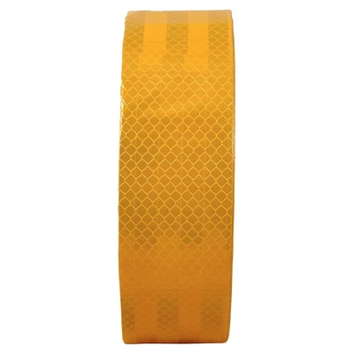 Banda reflectorizanta galbena tip fagure 50 x 5 cm OMOLOGATA