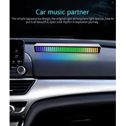 Bara RGB 32 leduri sincronizare muzicala 18 culori (bara de ritm) ALBA