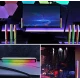 Bara RGB 32 leduri sincronizare muzicala 18 culori (bara de ritm) ALBA