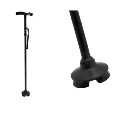 Baston de sprijin Trusty Cane cu inaltime reglabila pliabil cu lanterna