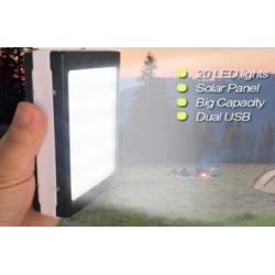 Baterie externa 2.000 mah cu panou solar