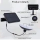Bec cu incarcare solara cod 1008 cu telecomanda de exterior pentru camping