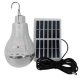 Bec cu leduri portabil 5WLL-028 si mini panou solar inclus