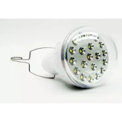 Bec cu leduri portabil 5WLL-028 si mini panou solar inclus