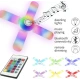 Bec cu patru brate lumina multicolora functie muzicala prin bluetooth si telecomanda