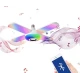 Bec cu patru brate lumina multicolora functie muzicala prin bluetooth si telecomanda