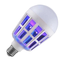 Bec LED Anti Insecte cu lumina alba naturala puternica 15W E27