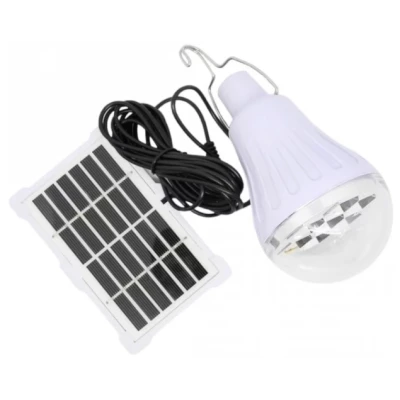 Bec LED cu panou solar CL 028MAX 10 W CcLamp