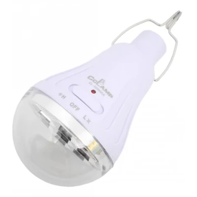 Bec LED cu panou solar CL 028MAX 10 W CcLamp