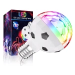 Bec LED E27 rotativ cu lumina ambientala de club