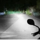 Bec Led H4 MOTO cu doua faze 3030 cu 61 LED SMD temperatura 6000k putere 160W 15000 lm