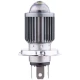 Bec LED H4 MOTO cu RADIATOR si doua faze 5730 led SMD putere 140W temperatura 6000K 12000 lumeni