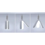 Bec led tip elice cu 3 brate 45 w soclu E27
