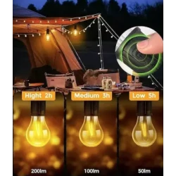 Bec portabil NY 01 pentru camping cu incarcare USB 
