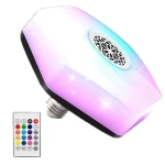 Bec smart XY 730 cu difuzor telecomanda conectare Bluetooth 12 culori LED