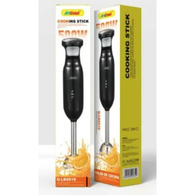 Blender de mana cu imersie de 500 W design ergonomic multifuncțional Q LB0619