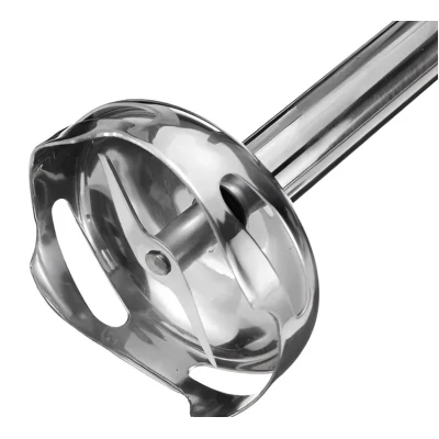 Blender de mana multifunctional cu doua trepte de viteza si doua lame din otel inoxidabil functie de mixare tocator 500W