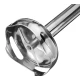 Blender de mana multifunctional cu doua trepte de viteza si doua lame din otel inoxidabil functie de mixare tocator 500W