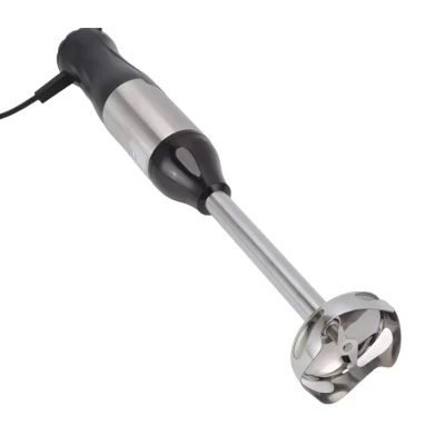 Blender de mana multifunctional cu doua trepte de viteza si doua lame din otel inoxidabil functie de mixare tocator 500W