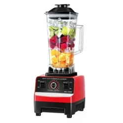 Blender Profesional de bucatarie 2 in 1 de 2.5L motor din cupru 15 viteze 4500W