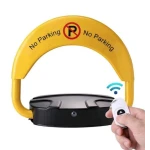Blocator Parcare Automat Functionare pe Baterii Control de la Distanta galben