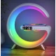 Boxa bluetooth 4A PRO cu Statie incarcare wireless 4 in 1 si lampa RGB