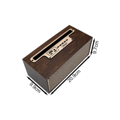 Boxa Bluetooth Andowl Q YX1620 model retro cu suport telefon