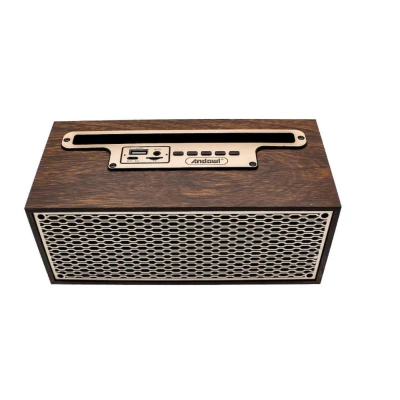Boxa Bluetooth Andowl Q YX1620 model retro cu suport telefon