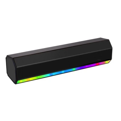 Boxa Bluetooth KP 557 putere 10W USB TF FM TWS BT AUX si lumina RGB