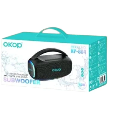 Boxa Bluetooth Portabila KP 804 Subwoofer 40W cu Sunet Super Bass