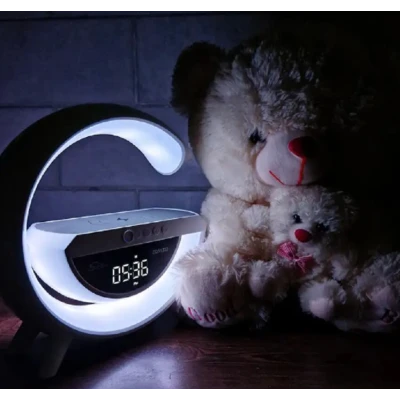Boxa Ceas Super LED ZQS 1222 Lumina veghe BT FM Bluetooth 12 W 1500 Mah