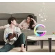 Boxa Mica bluetooth G63 cu Statie incarcare wireless si lampa RGB