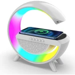Boxa Multifunctionala 3 in 1 lampa LED RGB smart BT 2301 boxa bluetoothb incarcator telefon wireless lumina RGB