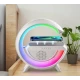 Boxa Multifunctionala 3 in 1 lampa LED RGB smart BT 2301 boxa bluetoothb incarcator telefon wireless lumina RGB