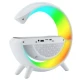 Boxa Multifunctionala 3 in 1 lampa LED RGB smart BT 2301 boxa bluetoothb incarcator telefon wireless lumina RGB