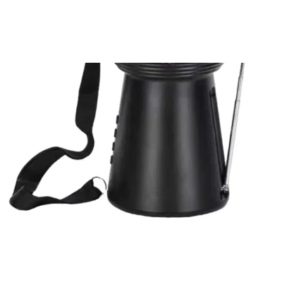 Boxa portabila bluetooth cu incarcare solara design Darbuka cu radio FM si lanterna