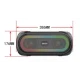 Boxa portabila bluetooth ZQS 4247 karaoke cu 2 microfoane