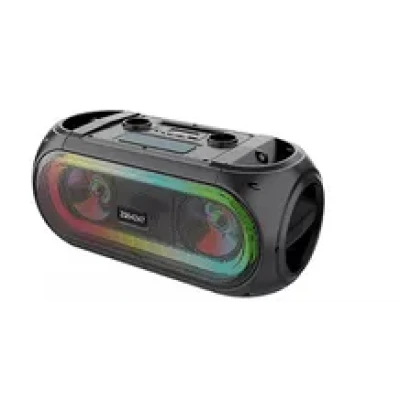 Boxa portabila bluetooth ZQS 4247 karaoke cu 2 microfoane