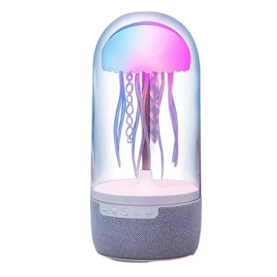 Boxa portabila cu design meduza efecte de iluminare 7 culori bluetooth