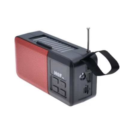 Boxa portabila cu incarcare Solara HF F6 conexiune bluetooth radio FM player mp3 USB/TF