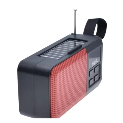 Boxa portabila cu incarcare Solara HF F6 conexiune bluetooth radio FM player mp3 USB/TF