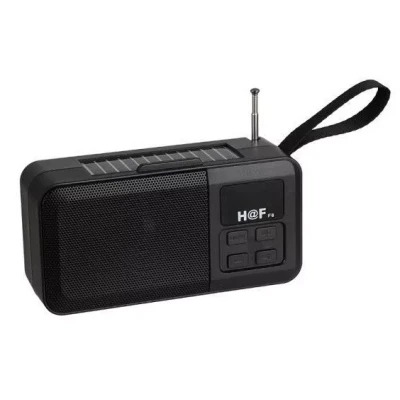 Boxa portabila cu incarcare Solara HF F6 conexiune bluetooth radio FM player mp3 USB/TF