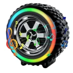 Boxa portabila G2389 cu led RGB model roata 10W