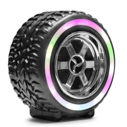 Boxa portabila G2389 cu led RGB model roata 10W
