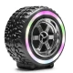Boxa portabila G2389 cu led RGB model roata 10W