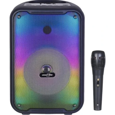 Boxa portabila GTS-1726 Bluetooth Putere 20W Lumini LED RGB