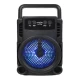 Mini Boxa portabila GTS 1360 cu led RGB cu maner transport
