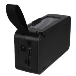 Boxa Portabila HF-F6 Incarcare Solara  Cu Bluetooth USB TF AUX Radio Hands-Free