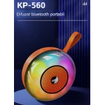Boxa Portabila KP 560 Bluetooth 5.3 LED Joc de lumini 1200mAh 5W USB